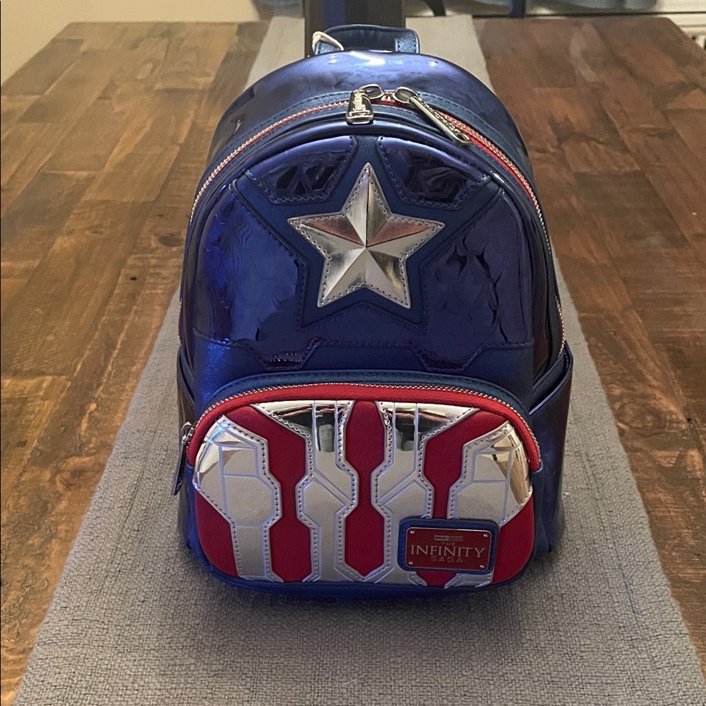 Loungefly Captain America Infinity Saga NWT!